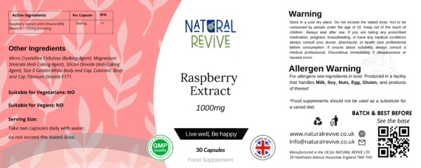 Raspberry Extract - Image 2